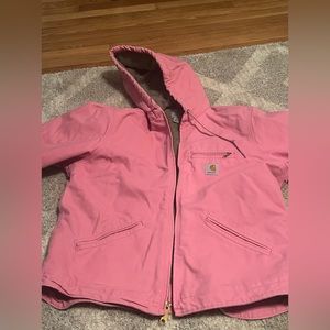 Carharrt pink jacket